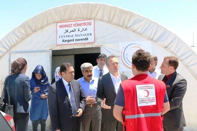 Müsteşar Yardımcısı Karabay, Mülteci Kampında 3