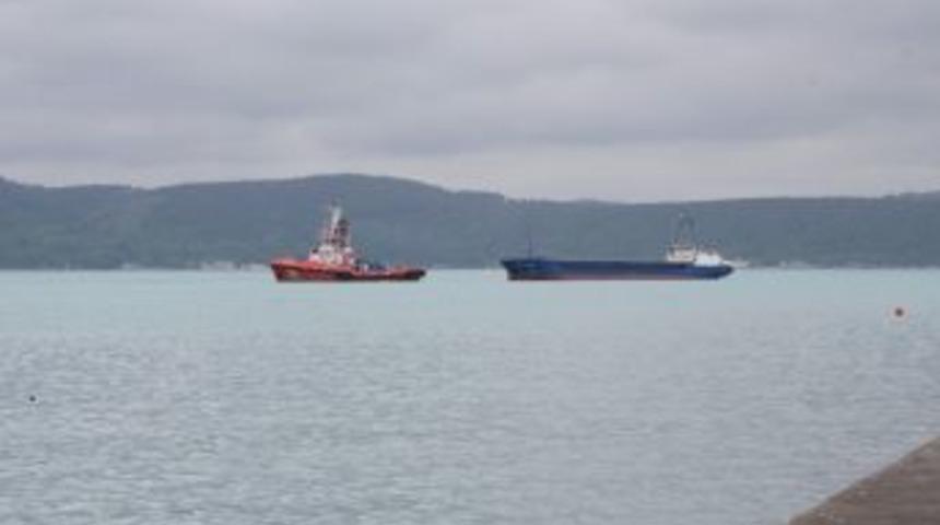 İstanbul Boğazı&rsquo;ndaki Y&uuml;k Gemisinde Motor Arızası