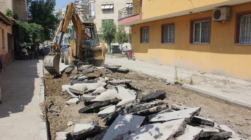 Yıldırım Mahallesi&rsquo;nin Sokakları Yenileniyor