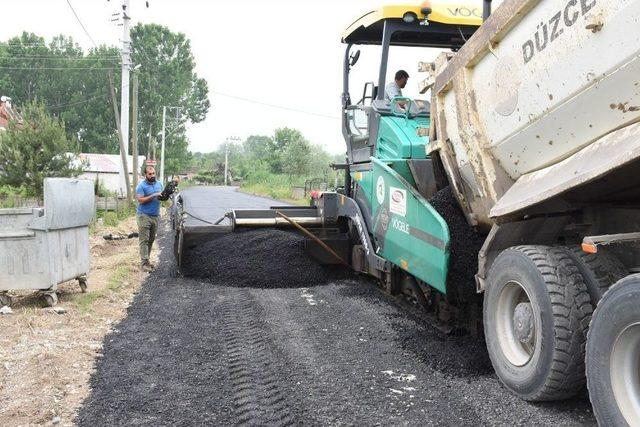 Düzce’de Asfalt Programı Aralıksız Devam Ediyor 1