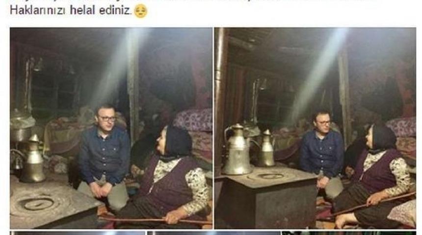 Kaymakam, Sosyal Medyadan Fotoğraf Paylaşıp, Il&ccedil;e Halkından &Ouml;z&uuml;r Diledi