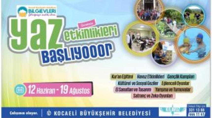 Bilgievlerinde Ücretsiz Yaz Etkinlikleri Başlıyor