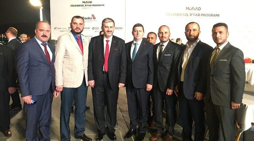 M&uuml;siad D&uuml;zce Şubesi Tam Kadro Katıldı