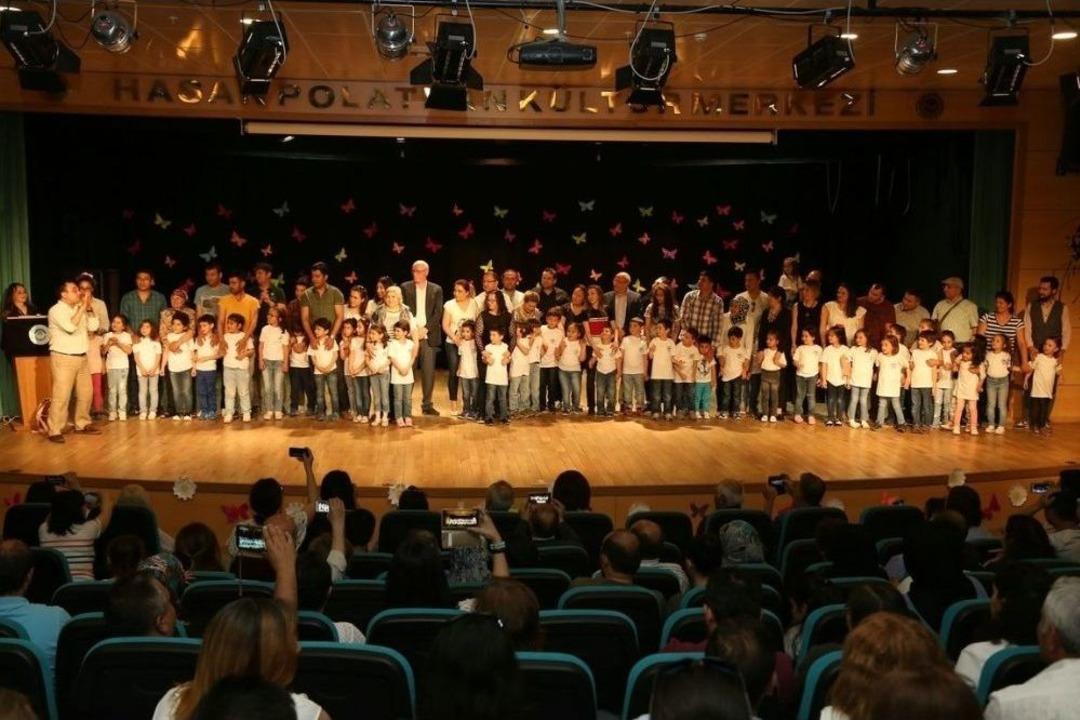 Kreş &Ouml;ğrencileri Kep Attı