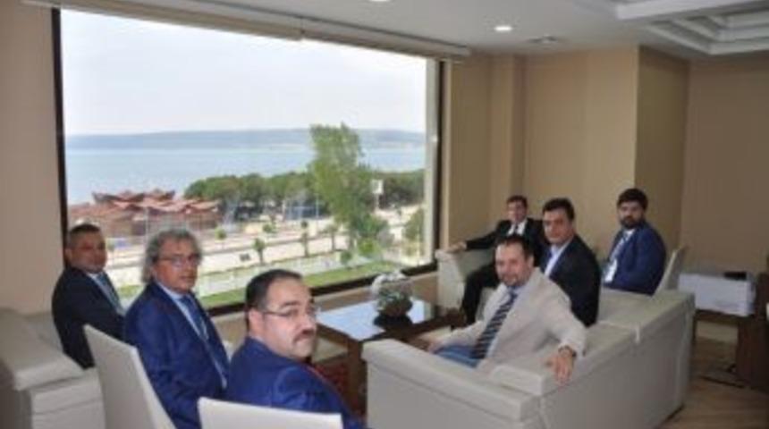 &Ccedil;anakkale Valisi Tavlı, Genel Sekreter K&ouml;kl&uuml;&rsquo;y&uuml; Ziyaret Etti