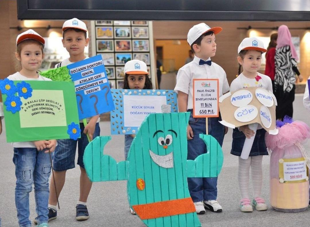 Yıldırımlı Miniklerden &lsquo;yeşil D&uuml;nya, Temiz &Ccedil;evre&rsquo; Mesajı