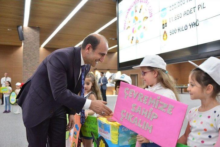 Yıldırımlı Miniklerden ‘yeşil Dünya, Temiz Çevre’ Mesajı G1
