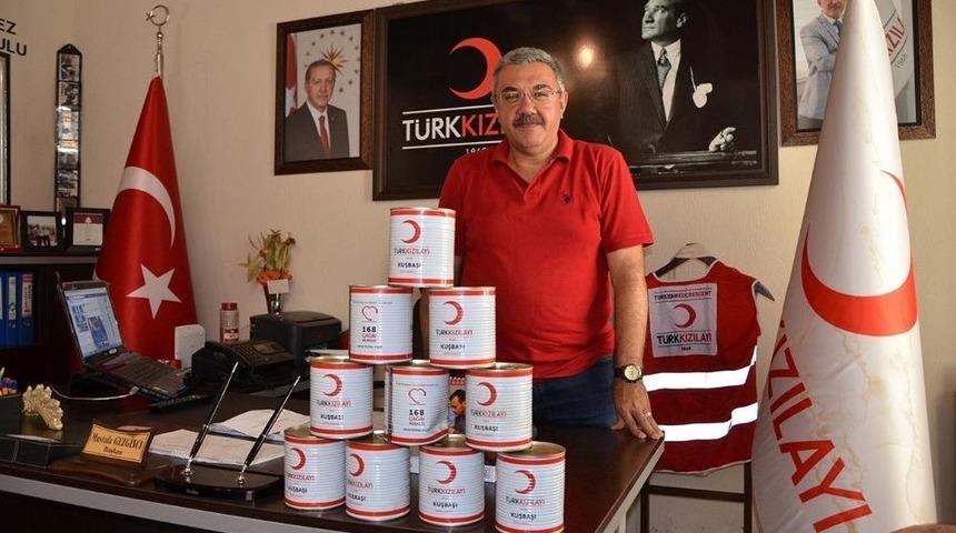 Milas Kızılay&rsquo;dan İhtiya&ccedil; Sahiplerine Et Konserve