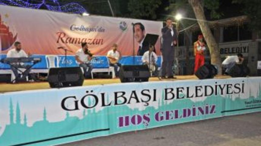 G&ouml;lbaşı Belediyesinden İlahi Etkinliği