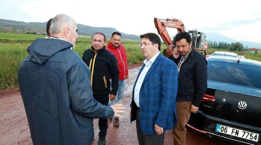 Başkan Yazgı, 250 Kişilik Ekiple Sahaya İndi