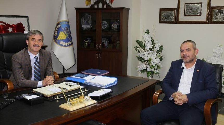 Başkan Şirin Mhp&rsquo;yi Ağırladı