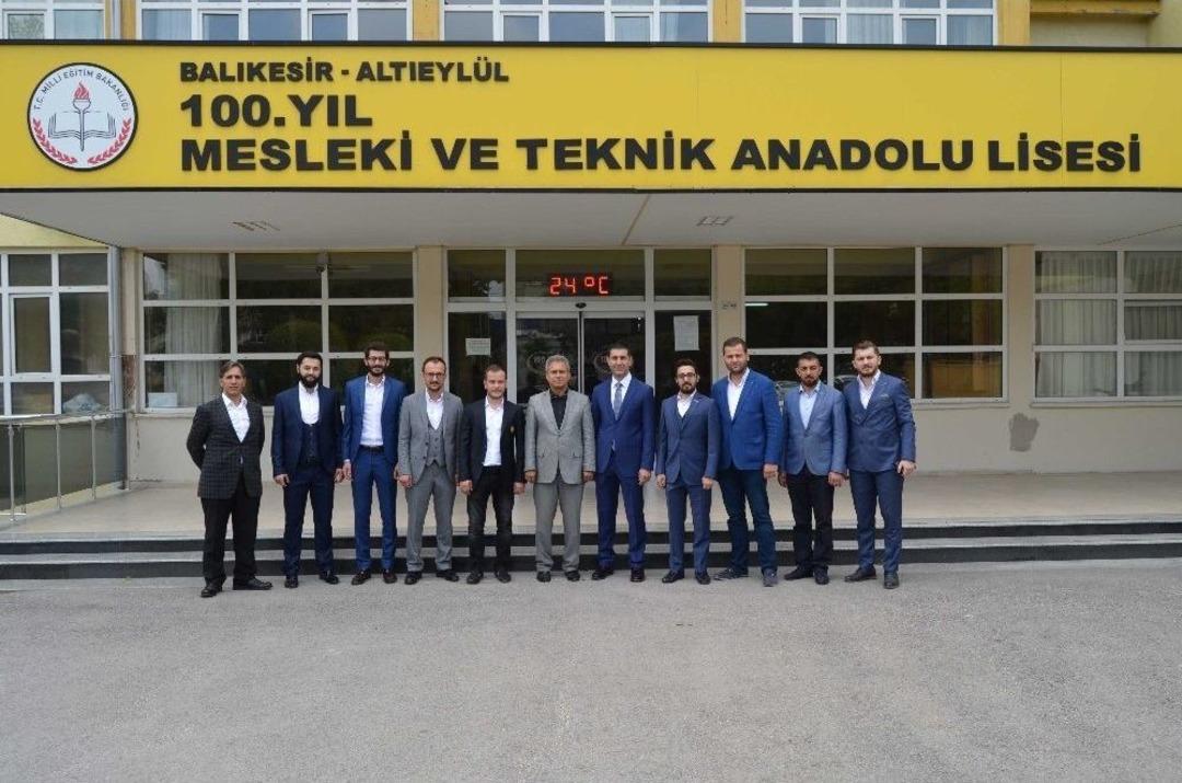 Bto Başkanı &Ouml;ğrencilerle Buluştu