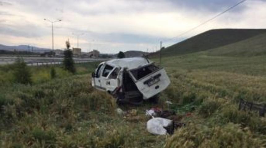 Sungurlu&rsquo;da Trafik Kazası: 1 Yaralı