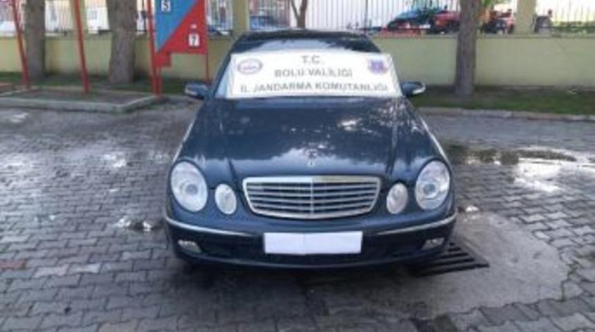 Ka&ccedil;ak Otomobil Bolu&rsquo;da Yakalandı