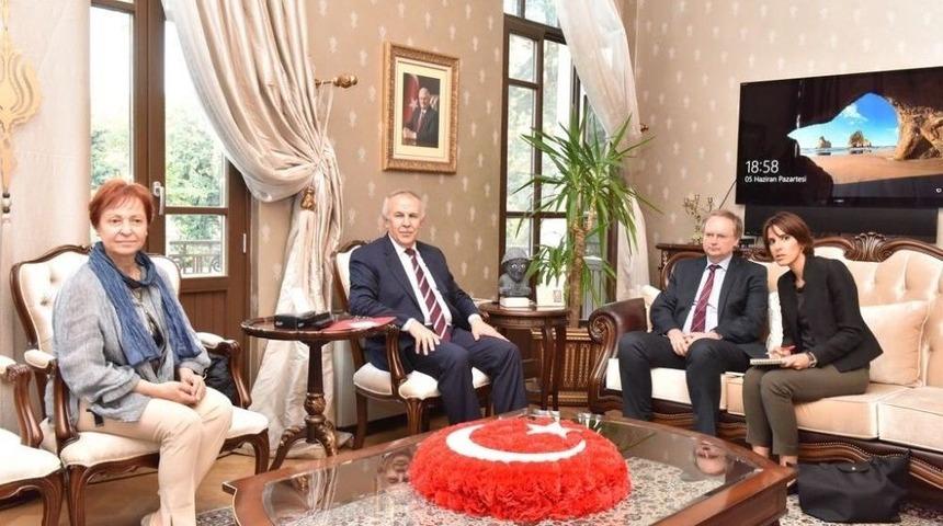 Ab T&uuml;rkiye Delegasyonu Başkanı Berger, Hatay&rsquo;da