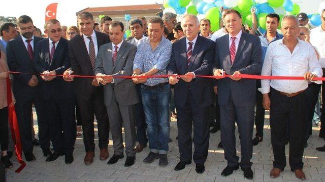 Erzin Atık Su Arıtma Tesisi Törenle Açıldı