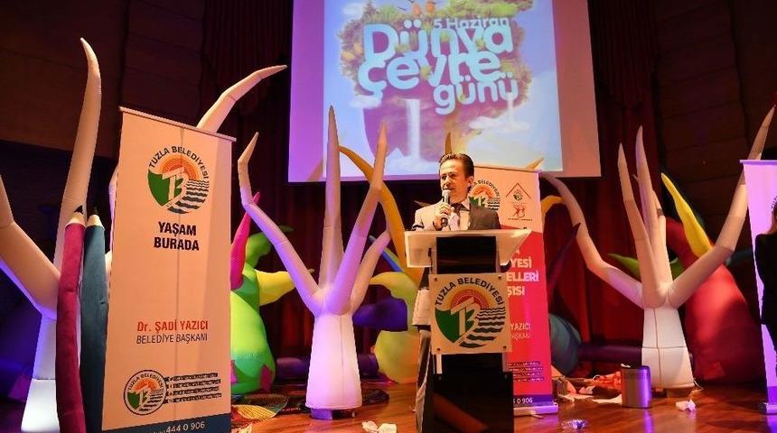 5 Haziran D&uuml;nya &Ccedil;evre G&uuml;n&uuml; Tuzla&rsquo;da Coşkuyla Kutlandı
