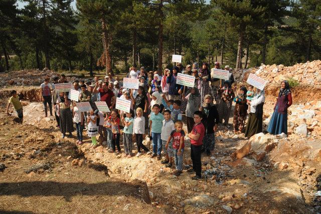 Mahallede santrale karşı geceli gündüzlü nöbet