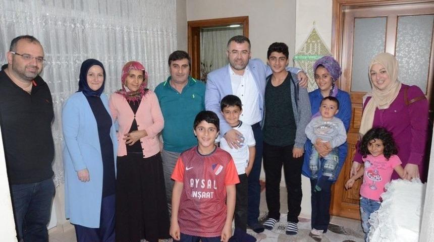 İl Başkanı Keskin, Orucunu Kurt Ailesi İle A&ccedil;tı