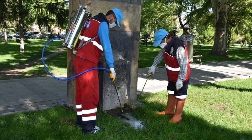 Kocasinan&rsquo;da Huzurlu Bir Yaz İ&ccedil;in Haşere İle M&uuml;cadele Devam Ediyor