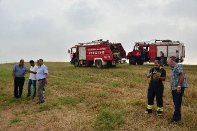 Petrol Boru Hattına Hırsızlık Için Vana Takılırken Yangın Çıktı