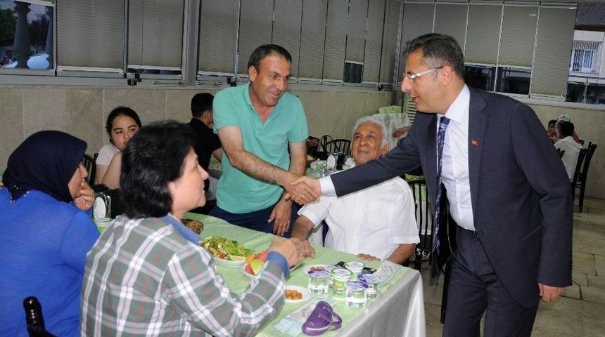 Erdemli&rsquo;de Şehit Yakınları Ve Gaziler İftarda Buluştu