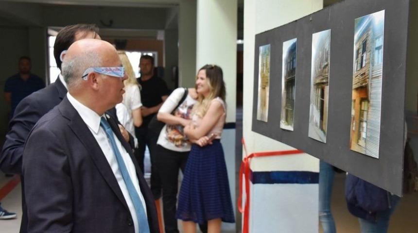 Başkan Eşkinat &Uuml;&ccedil; Boyutlu Fotoğraf Sergisi&rsquo;nin A&ccedil;ılışına Katıldı