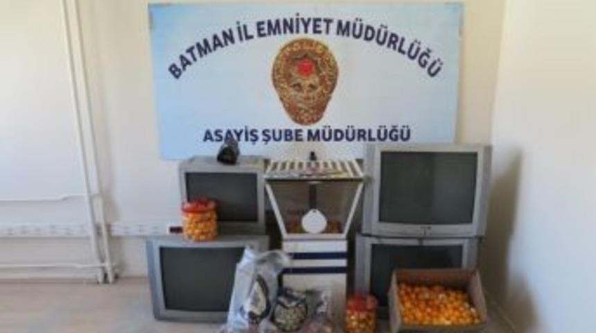 Batman&rsquo;da Polisten Kumar Baskını