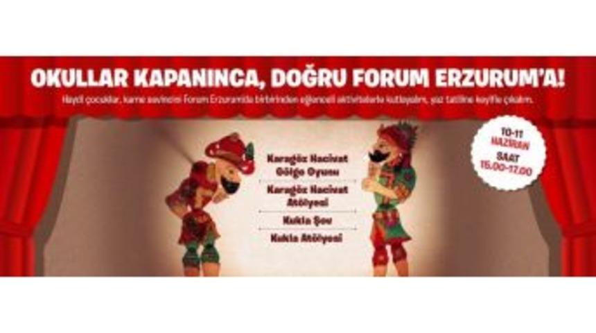 Karnelerini Alan &Ouml;ğrenciler, Forum Erzurum&rsquo;da Yaza Keyifli Bir Giriş Yapacak