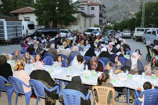 Yahyalı&rsquo;da Kardeşlik Sofrası Gazibeyli&rsquo;de Kuruldu 1
