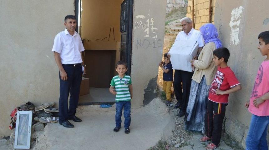 Şırnak&rsquo;ta Ter&ouml;r Mağduru Ailelere Destek