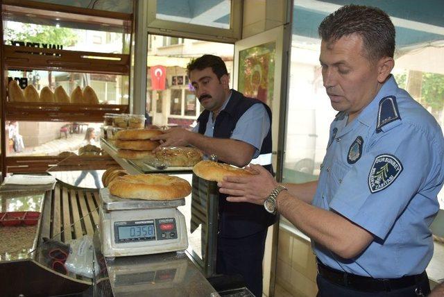 Dursunbey&rsquo;de Fırınlara Pide Denetimi 1