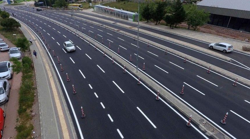 Umuttepe Hastanesi Giriş Yolu Yenilendi
