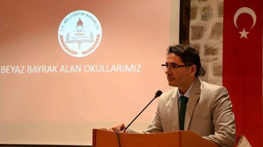 Edirne&rsquo;de Okullara Beyaz Bayrak T&ouml;reni