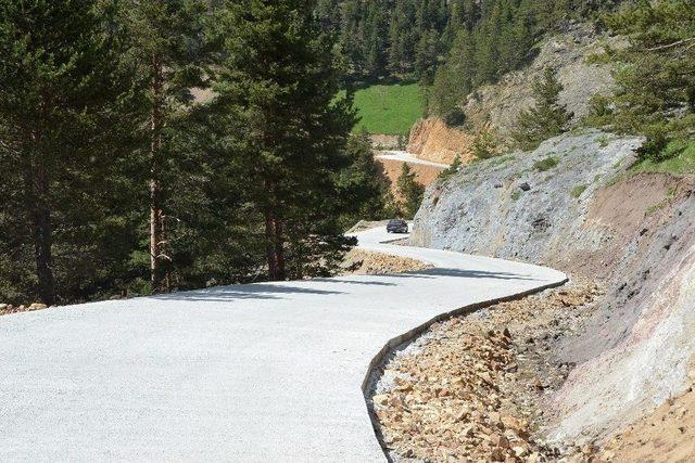 Limni Gölüne Ulaşım Konforlu Hale Geldi