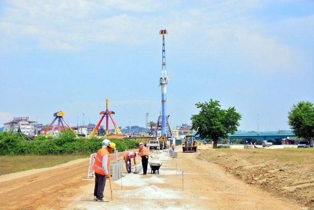 Manavgat Irmak Kenarı Denizle Birleşiyor 1