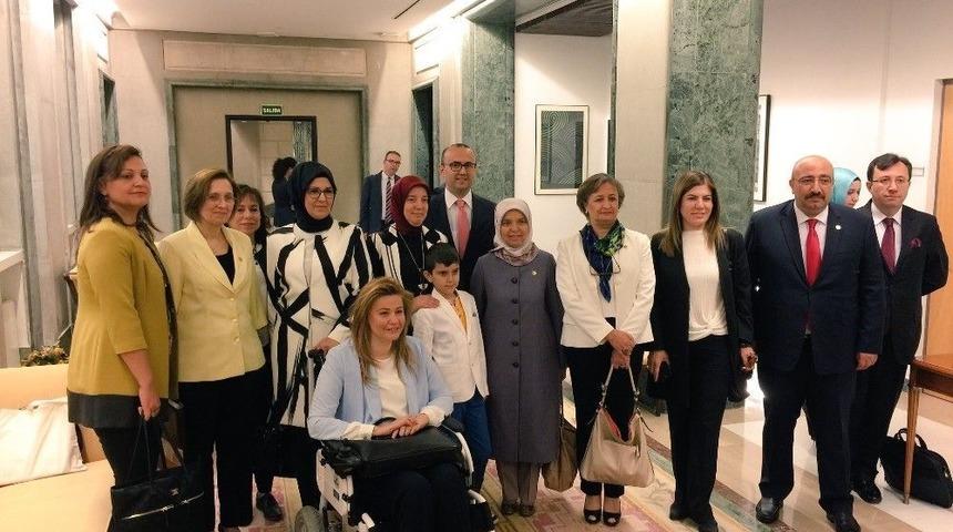 Milletvekili Açıkkapı, İspanya’da Çalışmalara Katıldı