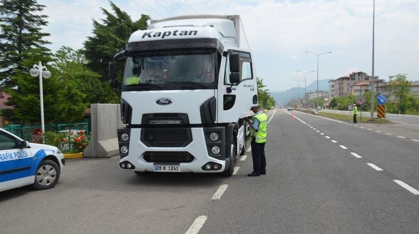 Fatsa&rsquo;da Trafik Ve Asayiş Uygulamaları