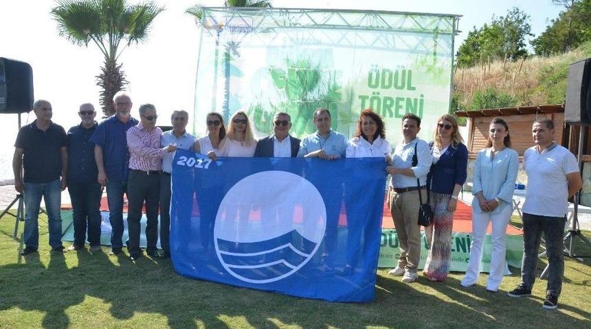 Kuşadası&rsquo;na 21 Mavi Bayrak