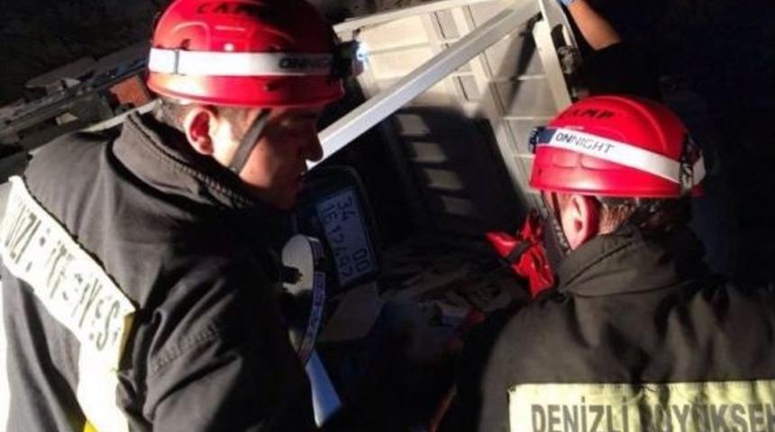 Forkliftin Altında Kalan İş&ccedil;i Yaralandı