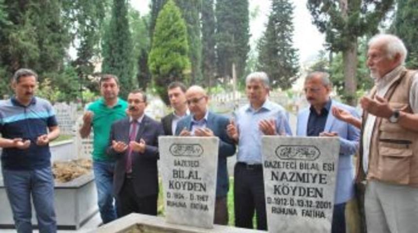 Gazeteci Bilal K&ouml;yden Anıldı