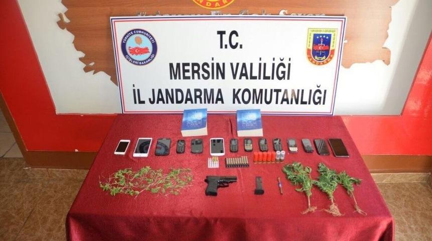 Mersin&rsquo;deki Uyuşturucu Operasyonuna 8 Tutuklama