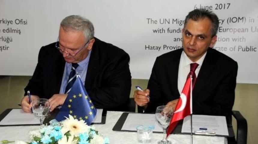 Ab&rsquo;Den Suriyelilere Sağlık Ekipmanı Desteği