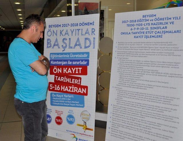 Yeni Eğitim - &Ouml;ğretim D&ouml;nemi İ&ccedil;in Beygem &Ouml;n Kayıtları Başladı 2