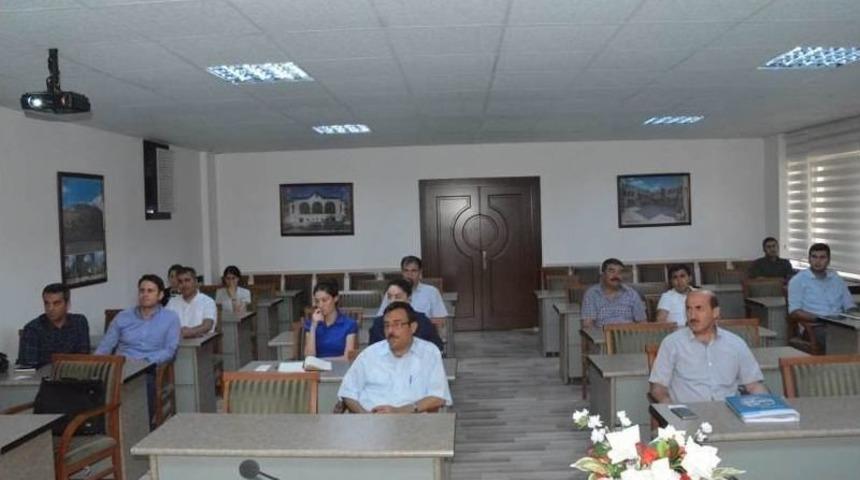 &Ouml;zel İdare Personeline Beton Eğitimi