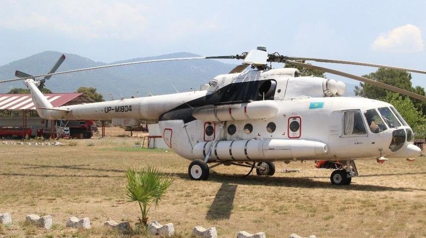 Yangın Helikopteri Fethiye&rsquo;de G&ouml;reve Başladı