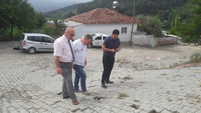 Yağıştan Zarar G&ouml;ren Mahalleler İncelendi 2