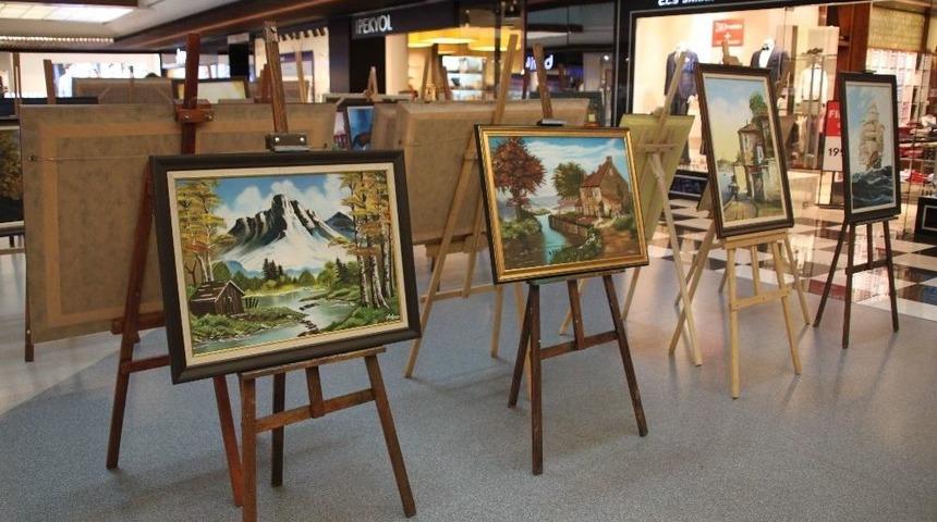 Kozlu Halk Eğitimden Resim Sergisi