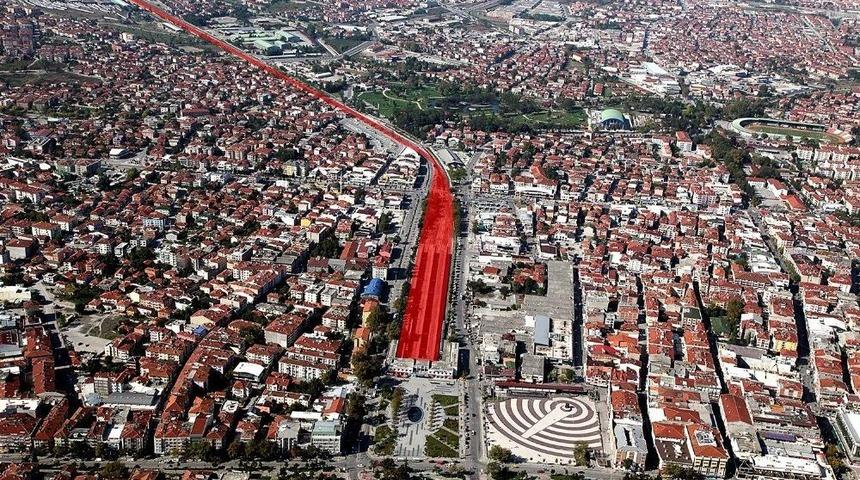 Gar Meydanı İle Mithatpaşa İstasyonu Arasındaki D&ouml;n&uuml;ş&uuml;m &Ccedil;alışmaları S&uuml;r&uuml;yor