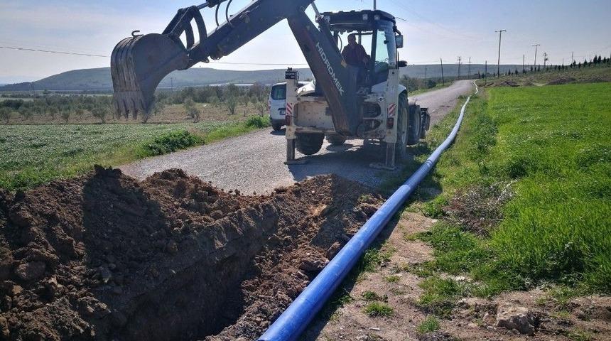 Akhisar&rsquo;ın İ&ccedil;me Suyu Terfi Hatlarına Yenileme